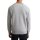 Marc OPolo mens knitted jumper – piqué texture, round neck, regular fit, cotton Grey S (Small)