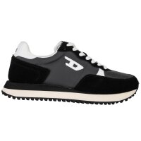 DIESEL Herren Sneaker - S-D-LIGHT, Schnür-Schuhe, Leder Schwarz EUR 41