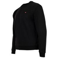 DIESEL Herren Sweatshirt - NORM-MICRODIV, Sweatshirt, Rundhals, Logo, Baumwolle Schwarz M