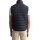 Marc OPolo Herren Steppweste - Woven Outdoor Vest, Stehkragen, Zipper, uni Blau M