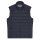 Marc OPolo Mens Quilted Waistcoat - Woven Outdoor Waistcoat, Stand-up Collar, Zipper, Plain Blue M (Medium)