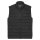 Marc OPolo Herren Steppweste - Woven Outdoor Vest, Stehkragen, Zipper, uni Schwarz M