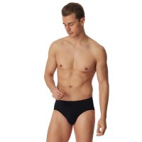 SCHIESSER Herren Slips, 6er Pack - "95/5", Supermini Briefs, Stretch Baumwolle Schwarz M