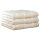 CAWÖ towel, pack of 3 – C Noblesse, terry cloth, cotton Nature 50x100cm