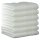 CAWÖ Gästetuch, 6er Pack - C Noblesse, Walkfrottier, Baumwolle Weiß 30x50cm