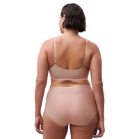 Chantelle Damen Taillenslip - Glitzer, Full Brief, High Waist, SoftStretch, nahtlos, unsichtbar, Einheitsgröße 36-44 Gold (Golden Glow) One Size
