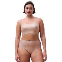 Chantelle ladies waist briefs - glitter, full brief, high waist, soft stretch, seamless, invisible, one size 36-44 Gold (Golden Glow) One Size