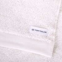 TOM TAILOR Towel Set, 12 pieces - Colour Bath, 2x bath towel, 4x hand towel, 6x guest towel White Set