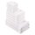 TOM TAILOR Towel Set, 12 pieces - Colour Bath, 2x bath towel, 4x hand towel, 6x guest towel White Set
