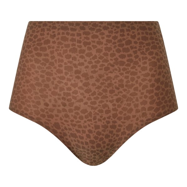 Chantelle Ladies Waist Slip - Softstretch, seamless, invisible, One Size 36-44, Pattern Brown (Wild Brown) One Size