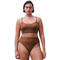 Chantelle Damen Taillen-Slip - SoftStretch, nahtlos, unsichtbar, Einheitsgröße 36-44, Muster Braun (Wild Brown) One Size