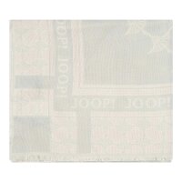 JOOP! Ladies Scarf - Woven Scarf, Cornflower, Logo, Jacquard, Bicolour Green (Pastel Green)