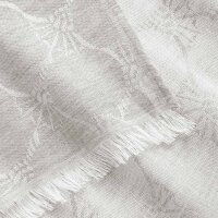 JOOP! mens scarf - Ferdis, reversible scarf, cornflower, logo Grey (Open Brown)