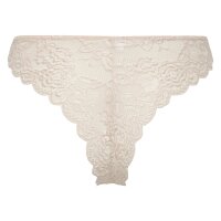 ONLY Damen Brazil-Slips, 6er Pack - ONLCHLOE LACE BRAZIL, Spitze Beige XS