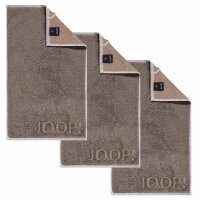 JOOP! Gästetuch, 3er Pack - J! Joop! Contour,...