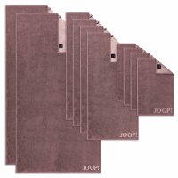 JOOP! Handtuch Set, 10-tlg. - J! Joop! Contour, 2x Duschtuch, 4x Handtuch, 4x Gästetuch Mauve Set