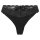 ONLY Womens Thongs, 6-Pack - ONLCHLOE LACE THONG, Lace Black XS (X-Small)