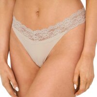 ONLY Damen Strings, 6er Pack - ONLCHLOE LACE THONG, Spitze Beige XS