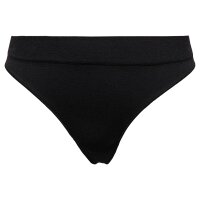 ONLY Damen Strings, 6er Pack - ONLVICKY RIB THONG, gerippt Schwarz XS/S