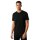 OLYMP Herren T-Shirts, Rundhals, 2er Pack - Bodywear, Modern Fit, Baumwolle Schwarz S