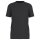 OLYMP Mens T-Shirts, Round Neck, 2-Pack - Bodywear, Modern Fit, Cotton Black S (Small)