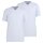 OLYMP Mens T-Shirts, 2-Pack - Bodywear, Round Neck, Modern Fit, Cotton Withe S (Small)