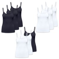 ONLY Damen Spaghetti-Top 3er Pack - ONLEA NEW SINGLET...