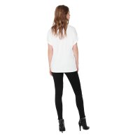ONLY Damen T-Shirt, kurzarm 3er Pack - ONLMOSTER O-NECK TOP, Rundhals, Viskose-Mix Stretch Weiß XS