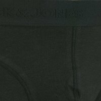 JACK&JONES mens boxer shorts, pack of 6 - JACORDINARY TRUNKS 6 PACK, stretch cotton, single-coloured Black S (Small)