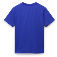 NAPAPIJRI Herren T-Shirt - S-SMALL BOX, Rundhals, Baumwolle, Logo, einfarbig Blau L