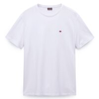 NAPAPIJRI Mens T-shirt - SALIS, Small Flag, Round Neck,...