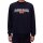 NAPAPIJRI Herren Sweatshirt - B-AYLMER, Rundhals. Logo, Regular Fit, einfarbig Dunkelblau M