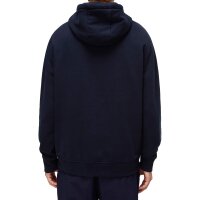 NAPAPIJRI Men Hoodie - BALIS HOOD, Small Flag, Hood, Regular Fit, Plain Colour Dark blue M (Medium)
