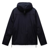 NAPAPIJRI Mens Winter Jacket - RAINFOREST WINTER 3, Iconic, Logo, Regular Fit, Plain Colour Black XL (X-Large)