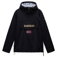 NAPAPIJRI Mens Winter Jacket - RAINFOREST WINTER 3, Iconic, Logo, Regular Fit, Plain Colour Black 2XL (XX-Large)