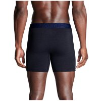 UNDER ARMOUR Herren Boxershorts, 6er Pack - Performance Cotton Boxer Briefs- Solid 6 in, Stretch, Baumwollmischung Dunkelblau/Grau/Blau M
