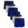 UNDER ARMOUR mens boxer shorts, 6-pack - Performance Tech Trunks  Solid 3 in, stretch, solid color Blue/Grey M (Medium)