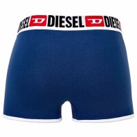 DIESEL Herren Boxershorts, 3er Pack - DANILO-D-CORE, Boxer, Trunks, Cotton Stretch Blau/Rot/Weiß M