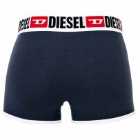 DIESEL Herren Boxershorts, 3er Pack - DANILO-D-CORE, Boxer, Trunks, Cotton Stretch Blau/Rot/Weiß M
