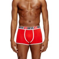 DIESEL Mens Boxer Shorts, 3-Pack - DANILO-D-CORE, Boxers, Trunks, Cotton Stretch Blue/Red/White M (Medium)