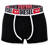 DIESEL Mens Boxer Shorts, 3-Pack - DANILO-D-CORE, Boxers, Trunks, Cotton Stretch Black/Blue/Pink M (Medium)