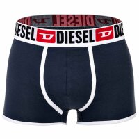 DIESEL Mens Boxer Shorts, 3-Pack - DANILO-D-CORE, Boxers, Trunks, Cotton Stretch Black/Blue/Pink M (Medium)