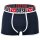 DIESEL Herren Boxershorts, 3er Pack - DANILO-D-CORE, Boxer, Trunks, Cotton Stretch Schwarz/Blau/Rosa M