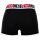 DIESEL Mens Boxer Shorts, 3-Pack - DANILO-D-CORE, Boxers, Trunks, Cotton Stretch Black/Blue/Pink M (Medium)