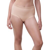 Chantelle Damen Taillen-Slip 2er Pack - Cozy Chic, unsichtbar, atmungsaktiv Nude S