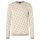 JOOP! Mens knit sweater - Ravorono, round neck, all-over print Beige L (Large)