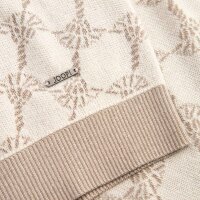 JOOP! Herren Strickpullover - Ravorono, Rundhals, Allover-Print Beige M