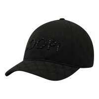 JOOP! Damen Cap - Adriana, Cornflower, Glitzer Schwarz One Size