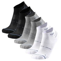 UYN unisex sneaker socks, 6-pack - Everyday Low Cut...
