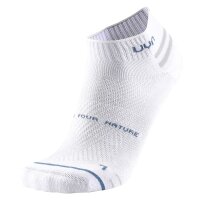 UYN unisex sneaker socks, 6-pack - Everyday Low Cut Socks, logo, single-coloured. White 35-38 (2.5-5 UK)